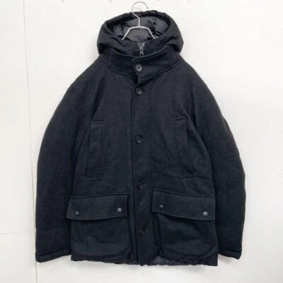 UNIQLO +J Reversible wool down jacket with hood, grey, size M  so - Image 1 of 4