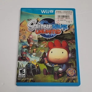 Scribblenauts Unlimited (Nintendo Wii U, 2012) Complete Tested Working  - Picture 1 of 4