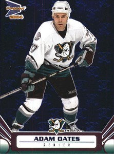 2003-04 (DUCKS) Pacific Prism Blue #3 Adam Oates/325