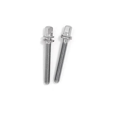 Gibraltar SC-4C Drum Tension Rods 1-5/8 Inch 6 Pack Silver Metal Clamps - Image 1 of 4
