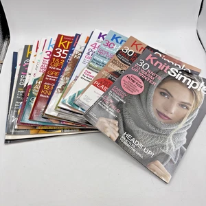 Knit Simple Magazine 2016-2019 from Vogue Knitting Lot of 14 - Picture 1 of 8