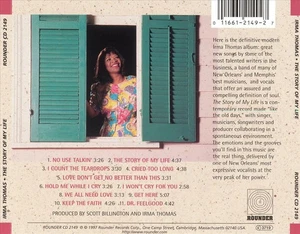 IRMA THOMAS - THE STORY OF MY LIFE NEW CD - Picture 1 of 1