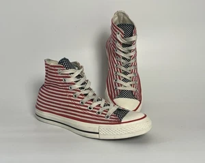 Converse All Star American Flag USA Mid Canvas Sneaker - UK 7,5 Festival Retro - Bild 1 von 9