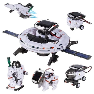 Hágalo usted mismo Robot Solar Inteligente Montado Juguetes Niños Bloques de Construcción Juguetes Regalos - Imagen 1 de 3