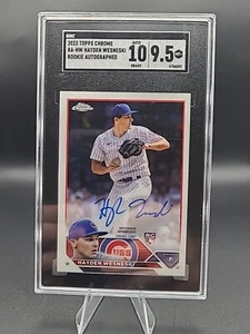 2023 Topps Chrome - Rookie Autographs #RA-HW Hayden Wesneski (AU, RC) - Picture 1 of 5