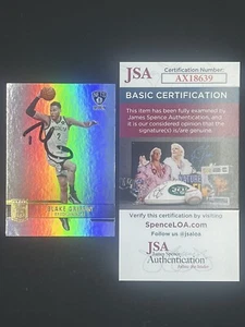Blake Griffin Signed 2021-22 Panini Elite IP Auto JSA Brooklyn Nets - Picture 1 of 2