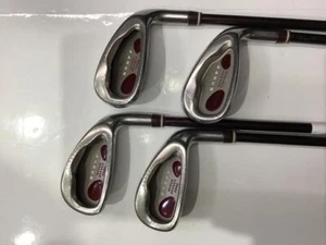 Ladies GLOBERIDE 2010 ONOFF 4pcs Iron Set 7-9/PW Flex-L LP-410 No H/C F/S - Picture 1 of 6