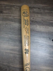Rare Alex Rodriguez 500 Home Run Commemorative Bat Low serial number 0008/5000  - Picture 1 of 3
