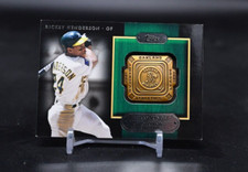 RICKEY HENDERSON 2012 Topps Gold Team Rings #GTR-RH OAKLAND A's