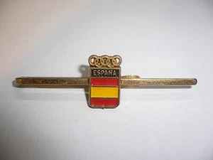 1992 Olympic Games Barcelona Olympic Collectible Spain Espana NOC NECK TIE PIN - Picture 1 of 4