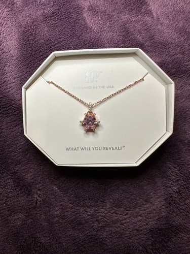 VETEMENTS Collana Bomb Party Originale NK83112 Own Your Moment Quarzo Rosa Oro Rosa