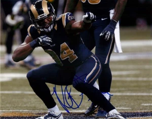 ROBERT QUINN signed 8x10 photo RAMS b PROOF - Picture 1 of 2