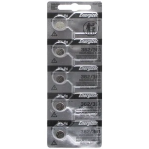 5 Energizer 362 - 361 Button Cell 1.55V Batteries - Picture 1 of 3