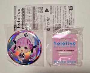 Hololive Super Expo 2023 Gedenkdose Abzeichen und Ständer Set - Minato Aqua - Bild 1 von 3