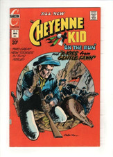 CHEYENNE KID #95 VF/NM, Apache Red story, Sanho Kim cover & art, Charlton 1973