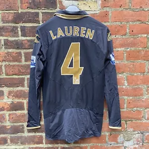 Maglia calcio Portsmouth 2008 2009 terza partita preparata Lauren 4 manica lunga - Foto 1 di 18