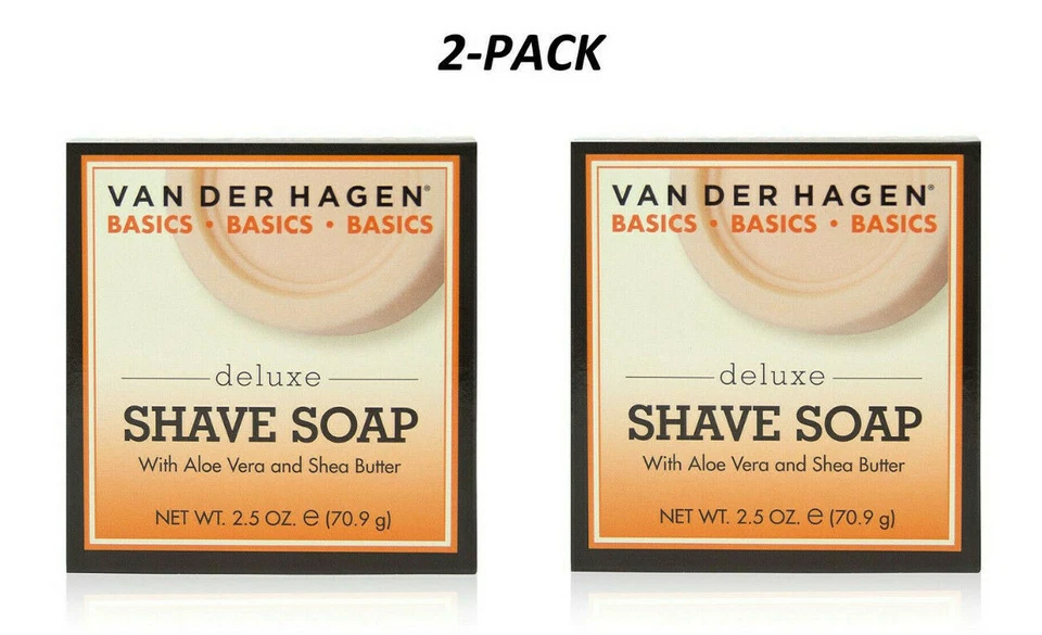Van Der Hagen Deluxe Shave Soap 2.5 Oz