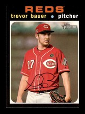 2020 Topps Heritage Trevor Bauer #2 Cincinnati Reds