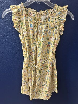 Vestido Peek Niña Alicia en el País de las Maravillas Estampado Mangas Volantes Talla Grande (8) Foto 1 de 4