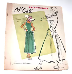 Vintage McCall Pattern Book Spring 1949 CT3 - Picture 1 of 7