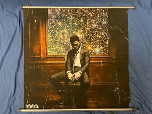 Kid Cudi Man On The Moon 2 - The Legend of Mr. Rager Tapestry Album Cover Art - Picture 1 of 6