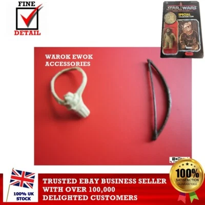 STAR WARS KENNER warok EWOK ACTION FIGURE - Replacement Bow / Quiver VINTAGE