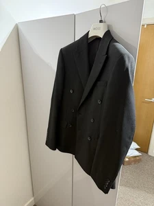 Moss Double-Breasted Suit Blazer - Picture 1 of 4