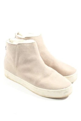 H&M Botines de invierno Mujeres Botines Talla EU 38 blanco puro look casual - Imagen 1 de 4