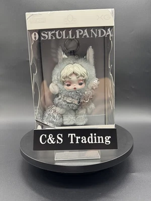 POPMART SKULLPANDA XG Plush Doll Pendant Japan Exclusive Popup - Image 1 of 4