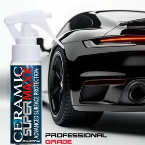 CERAMIC CAR COATING PAINT SEALANT SPRAY ADVANCED TRICURE PROTECTION - 8 OZ "KIT" - Picture 1 of 8