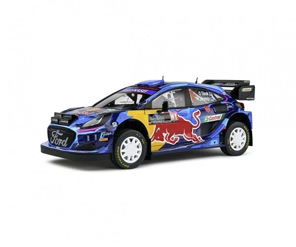 Solido 421186348 - 1:18 Ford Puma Rally1 Hybrid #8 Bleu - Neuf - Photo 1/1