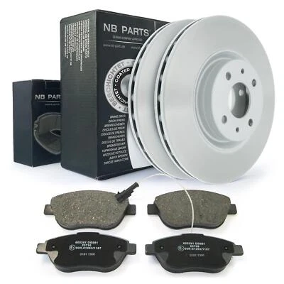 Disques de Frein 284mm + Plaquettes Avant pour Fiat Bravo II Stilo Lancia Delta - Photo 1/2