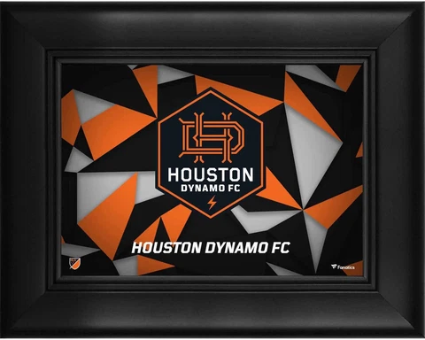 Houston Dynamo Framed 5x7 Team Logo Collage Fanatics Authentic Certified Cover