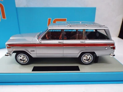 Jeep Grand Wagoneer Argento Red Lane 1979 LS COLLECTIBLES LS037G 1:18 250 PC - Immagine 1 di 4