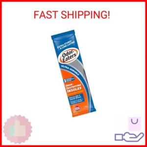 Odor-Eaters Ultra-Durable Insoles, 1 Pair – Shoe Odor & Foot Odor Eliminator, Sh - Picture 1 of 2