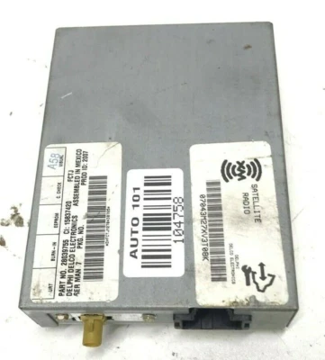 HUMMER H2 SATÉLITE XM MÓDULO RECEPTOR DE RADIO CONTROL FABRICANTE DE EQUIPOS ORIGINALES 2006-2007 28039755 Foto 1 de 4