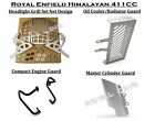 Royal Enfield Himalayan 411Cc Black Compact Engine Guard Combo Pack De 4