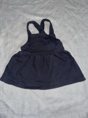 Vestido Nordstrom Rack Bebé Niña Azul Marino Talla 3 Meses 100% Algodón  Foto 1 de 3