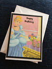 Cinderella Birthday Card, Disney, Large, Hospice Charity, Handmade, Embellished.