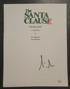 TIM ALLEN SIGNED AUTOGRAPH THE SANTA CLAUSE FULL SCRIPT JSA PROOF - Picture 1 of 3