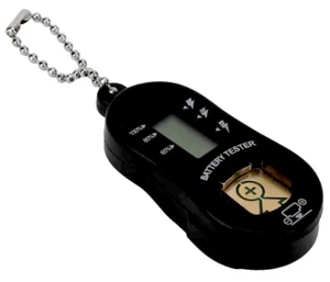 Coin Battery Tester 675, 13, 312 10 Button Cell Round Hearing Aid Calculator - Picture 1 of 3