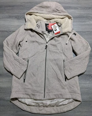 1 Abrigo Madison Adulto Medio Bronceado Expedición Chaqueta con Capucha Cremallera Para Mujer Foto 1 de 4