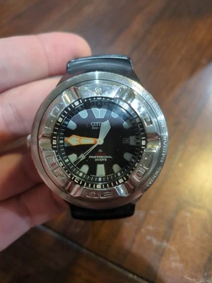 Citizen Hombre Eco Drive Aqualand Ecozilla Acero Inoxidable B873-5026547 HST Foto 1 de 4