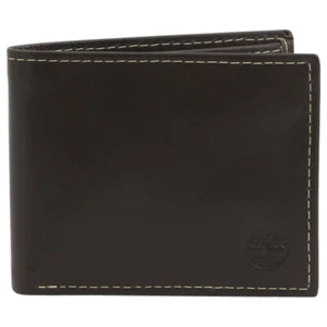 Timberland Men's Cloudy Wallet Genuine Leather Passcase - Picture 1 of 17