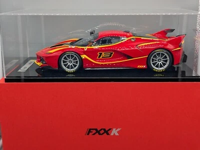 Modellautos 1:12 BBR Ferrari FXX-K Car #13 Rot Limitiert 06/10 in Vitrine in OVP - Bild 1 von 4
