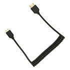 Hd Multimedia Interface Cable Mini Male To Male 8K 60Hz 4K 120Hz Coiled Vide Hot