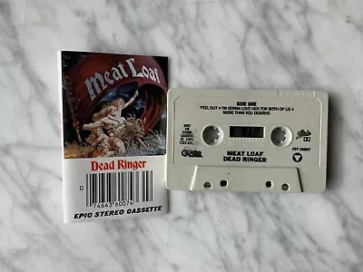 Meat Loaf Dead Ringer CASSETTE Tape 1981 Orig. EPIC PET 36007 RARE! OOP! - Image 1 of 3