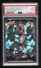 2017 National Convention VIP Cracked Ice Prizm /25 Patrick Mahomes II Rookie RC