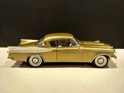 Anson Classic 1957 Studebaker Golden Hawk 1/18 Scale Die Cast. No Box. - Image 1 of 4