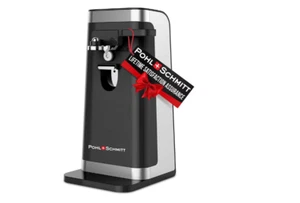 Elektrischer kommerzieller Dosenöffner automatisch glatte Kante unter Schrank Aufbewahrung schwarz - Bild 1 von 8